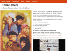 Tablet Screenshot of helensroom.com